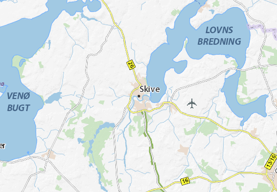 Skive Map