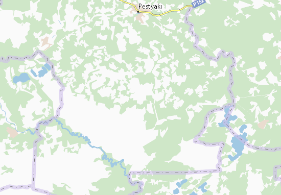 Kaart Plattegrond Neverovo-Sloboda