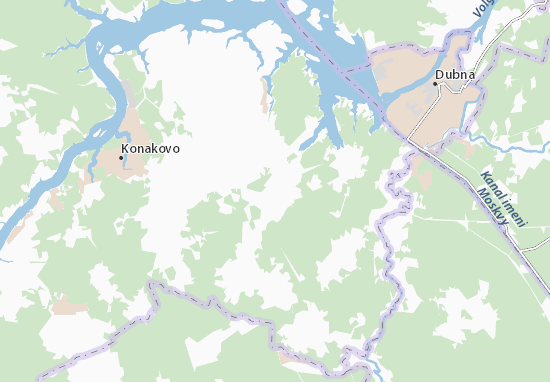 Karte Stadtplan Dmitrova Gora