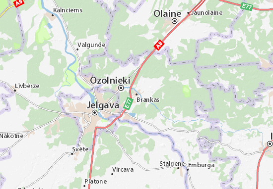 Brankas Map