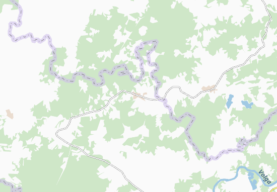 Karte Stadtplan Bernovo