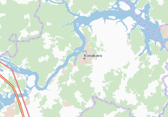 Mapa Konakovo