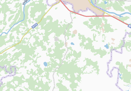 Mapa Kvakshino