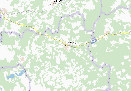 Karte Stadtplan Pestyaki