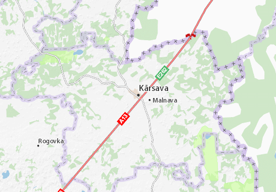 Kārsava Map