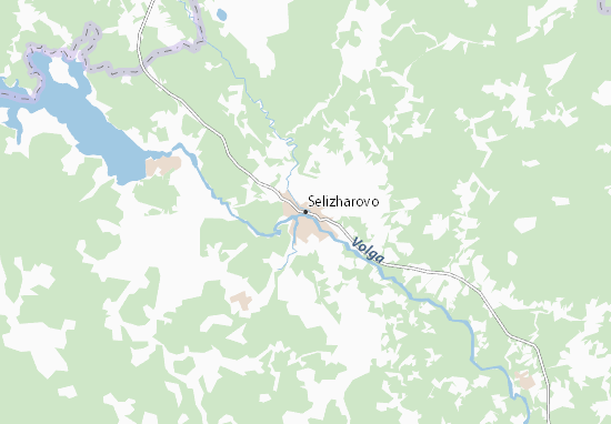 Karte Stadtplan Selizharovo