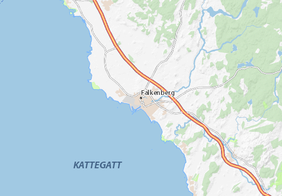 Mapa Falkenberg