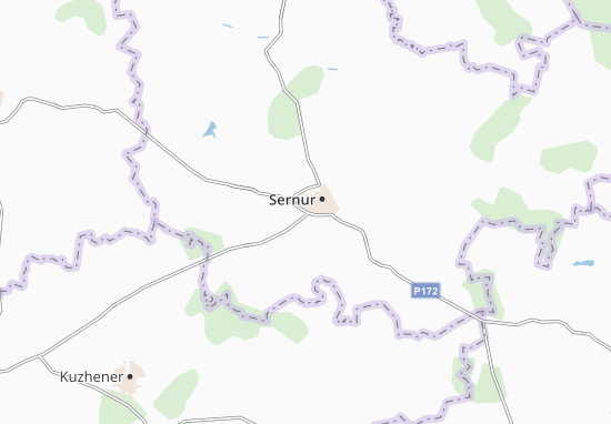 Kaart Plattegrond Sernur