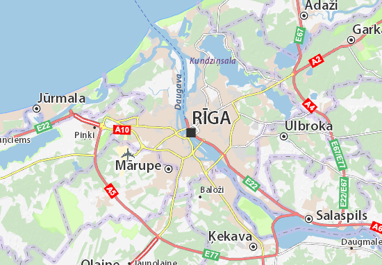 Mapa Rīga