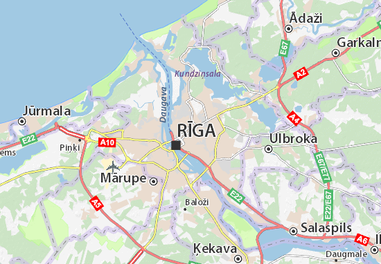 Mappe-Piantine Rīga