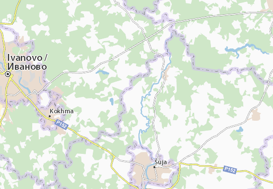 Karte Stadtplan Vveden&#x27;ye