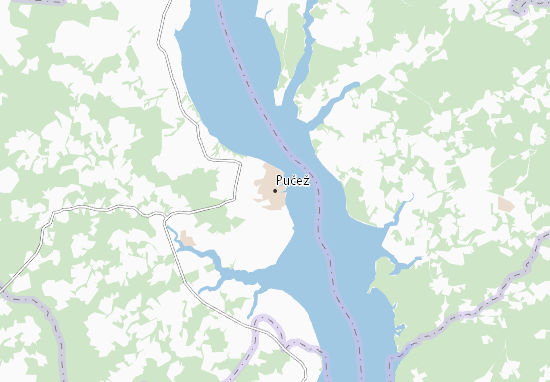 Pučež Map
