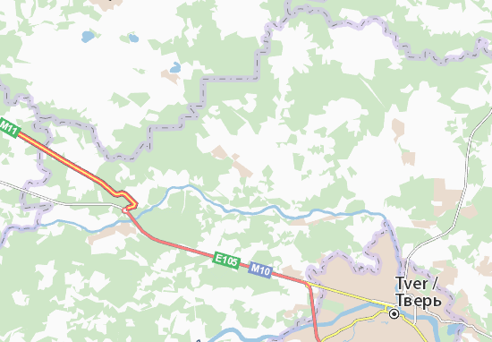 Kaart Plattegrond Kulitskaya