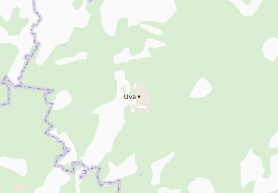 Karte Stadtplan Uva