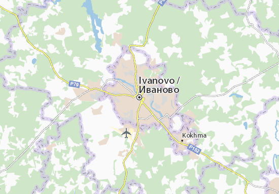 Carte-Plan Ivanovo