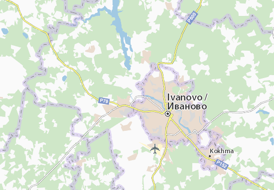 Karte Stadtplan Belyanitsy
