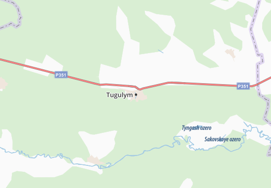 Tugulym Map