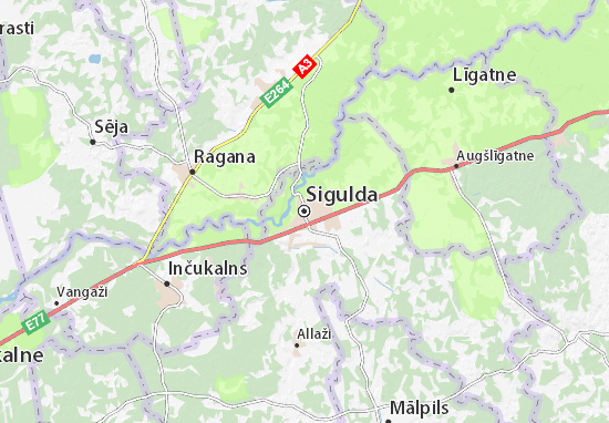 Sigulda Map