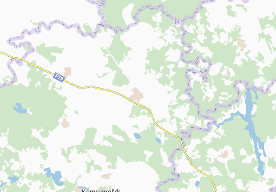 Karte Stadtplan Pistsovo