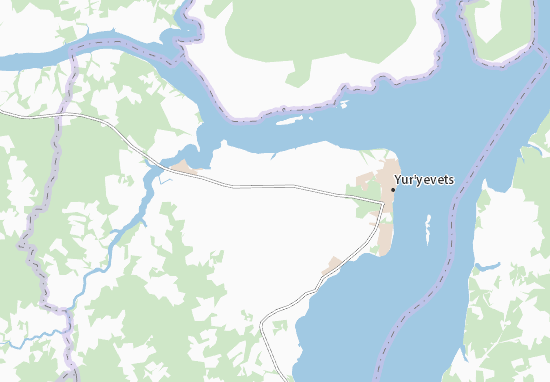 Mapa Pelevino