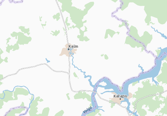 Kaart Plattegrond Farafonovka