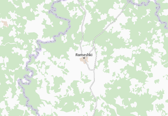 Karte Stadtplan Rameshki