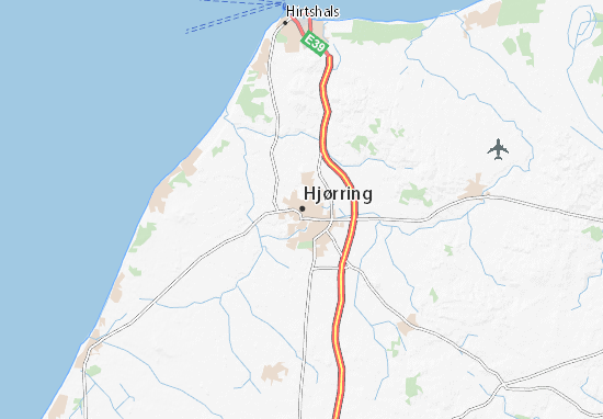 Mapas-Planos Hjørring