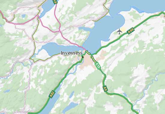 Mapas-Planos Inverness