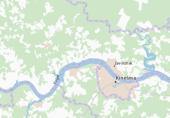 Karte Stadtplan Vozdvizhen&#x27;ye