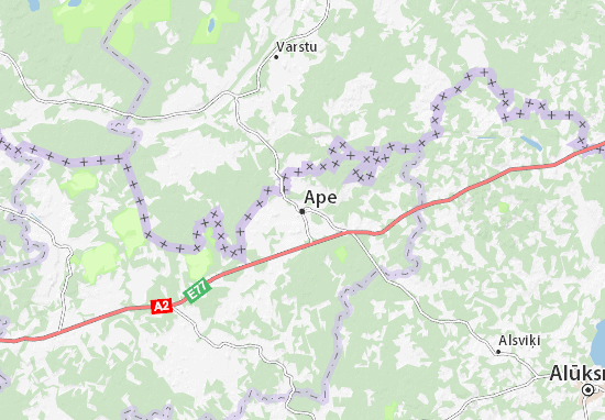 Mapa Ape