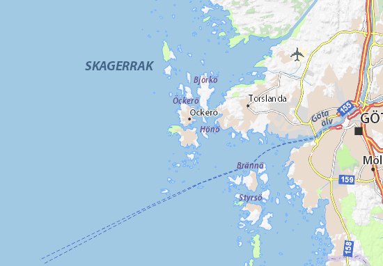 Hönö Map