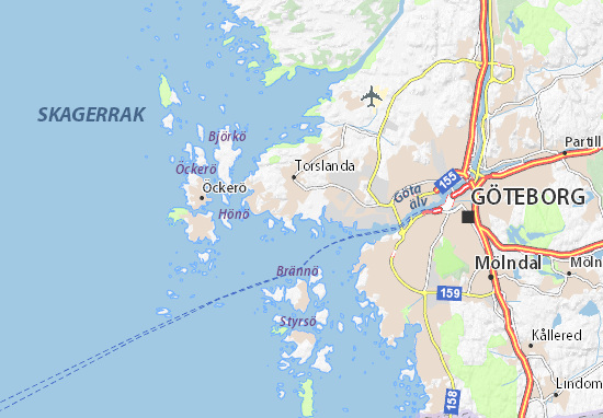 Karte Stadtplan Sandvik