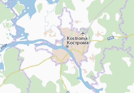 Carte-Plan Kostroma
