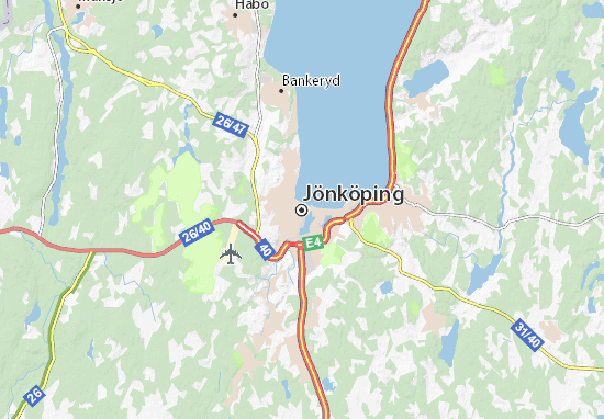 Jönköping Map