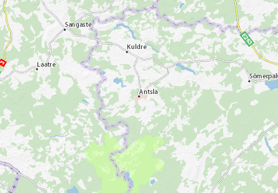 Karte Stadtplan Antsla