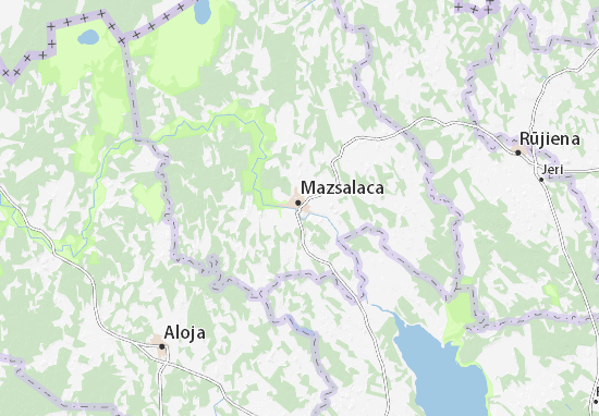 Karte Stadtplan Mazsalaca