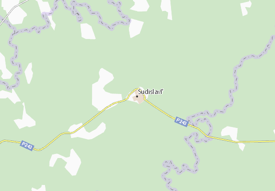 Sudislavl&#x27; Map