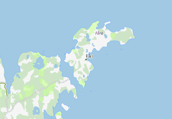 Mapa Fårö