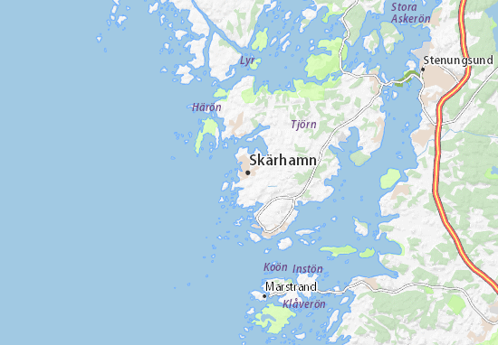 Karte Stadtplan Skärhamn