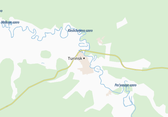 Turinsk Map