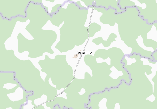 Karte Stadtplan Susanino
