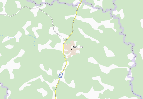 Karte Stadtplan Danilov