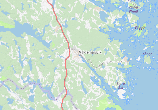 Map of Valdemarsvik - Michelin Valdemarsvik map - ViaMichelin