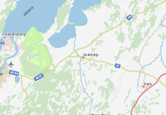 Grästorp Map