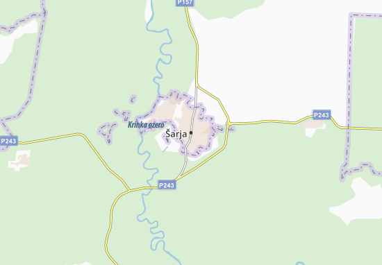 Karte Stadtplan Šarja