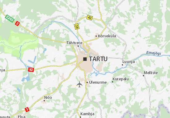 Mapa Tartu