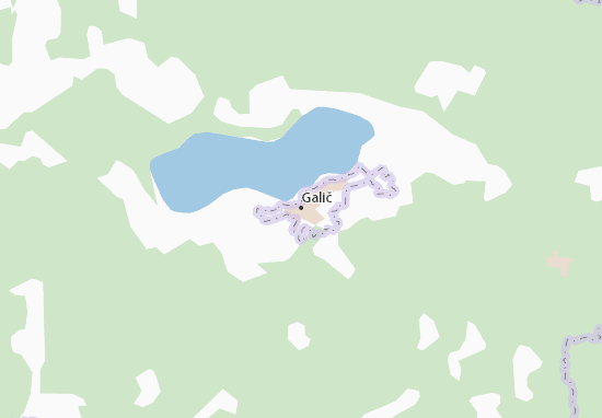 Galič Map