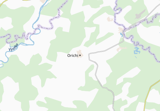 Mapa Orichi