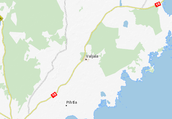 Valjala Map