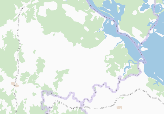 Kaart Plattegrond Chamerovo